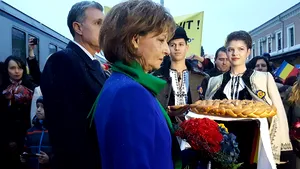 Trenul Regal a încheiat călătoria simbolică de 1 Decembrie la Sibiu, în faţa a 1000 de oameni - GALERIE FOTO, VIDEO