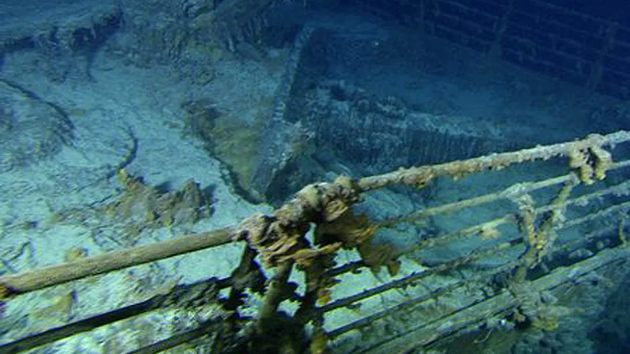 Imagini noi cu epava Titanicului, la 100 de ani de la scufundarea navei - FOTO