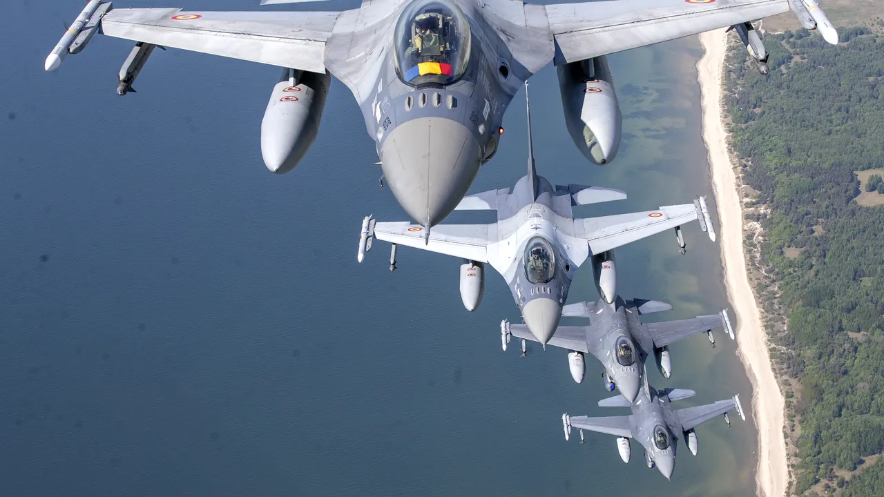 SUA trimit noi avioane F-16 în România după incidentul cu drona. Discuţii între Antony Blinken şi Luminiţa Odobescu