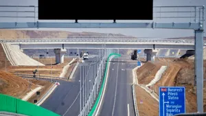 Vasilcoiu, la deschiderea primului lot de Drum Expres din România: „E meritul Liei-Olguţa Vasilescu, care a făcut potecă la Transporturi”
