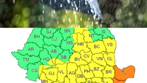 Noi avertizări meteo. Capitala şi 28 de judeţe sunt sub alertă Cod galben. Cod portocaliu pe litoral