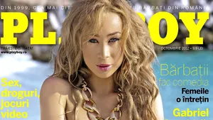 Xonia, pe coperta revistei Playboy din octombrie