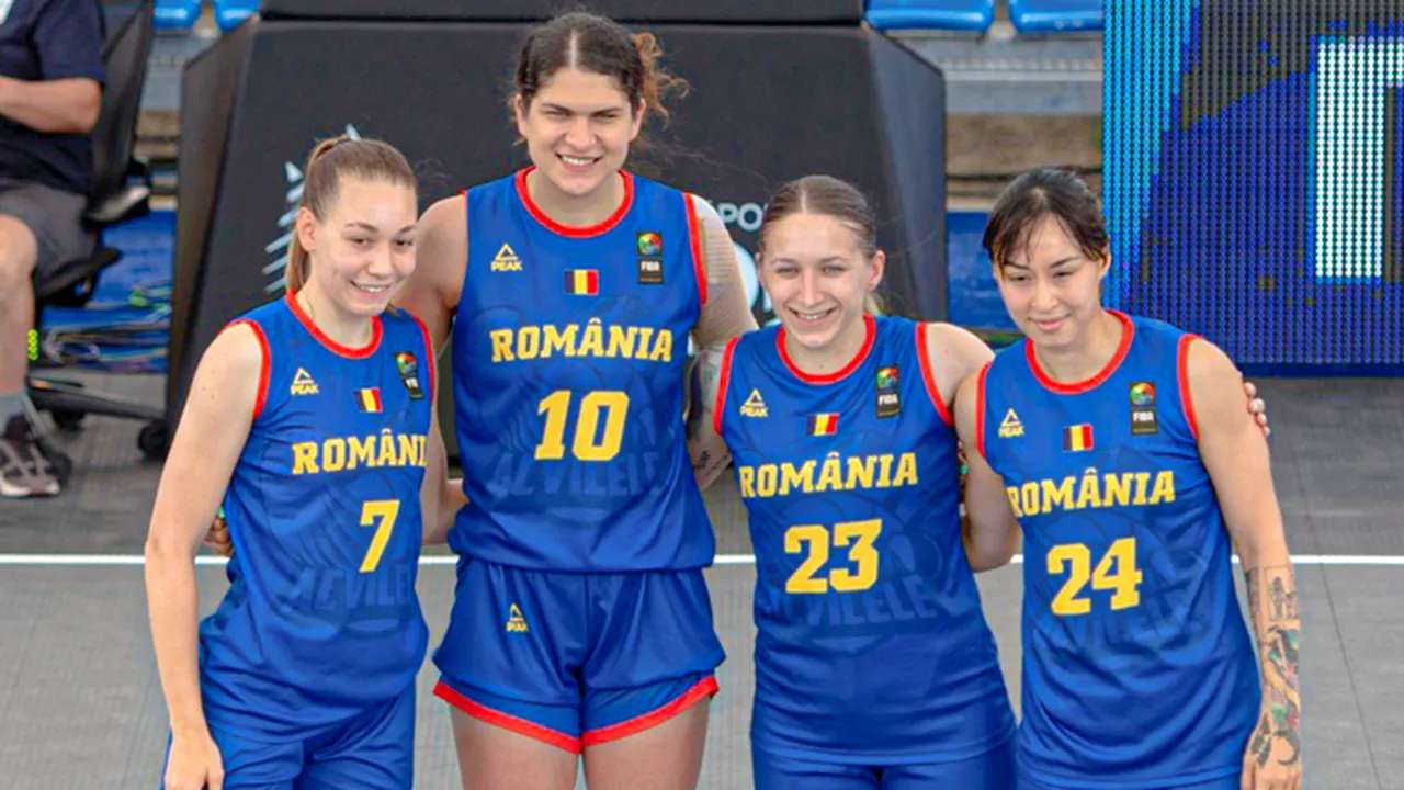 Naţionala femnină de baschet 3x3 a României – locul 4 la Jocurile Europene de la Cracovia 