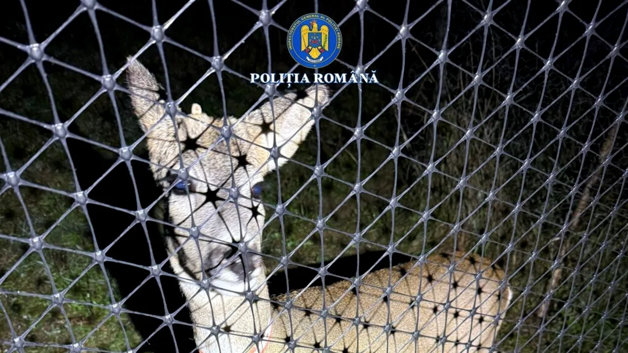 Caz de braconaj în Timiș / Căpriori și mistreți, găsiți în captivitate / Trei bărbați reținuți