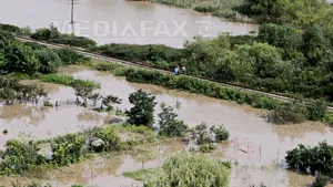 Cod portocaliu de inundaţii în Timiş