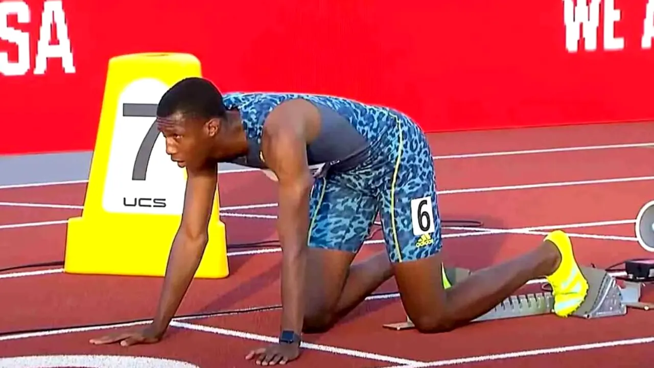 Sprinterul american Erriyon Knighton, suspendat 4 ani pentru dopaj cu steroizi