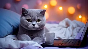 Motivul pentru care pisica ta adoră să stea tolănită pe laptop: face parte dintr-o stratagemă