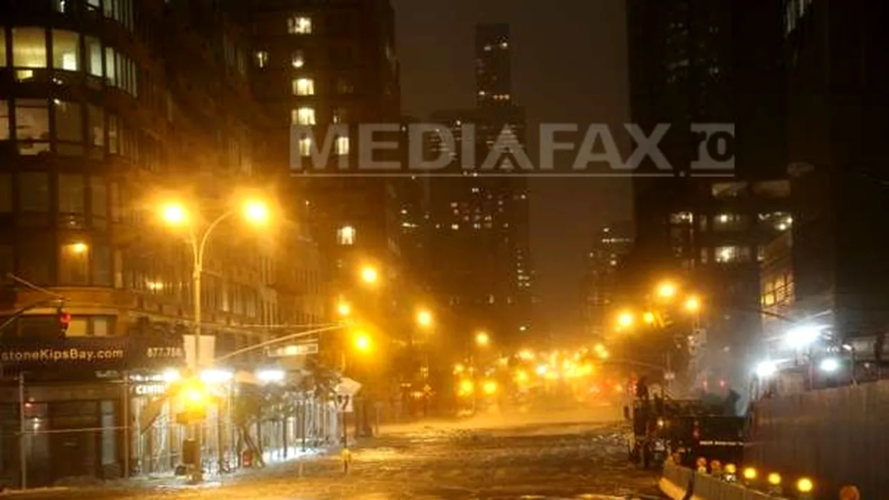 Metroul din New York, afectat de uraganul Sandy, va începe să funcţioneze de joi