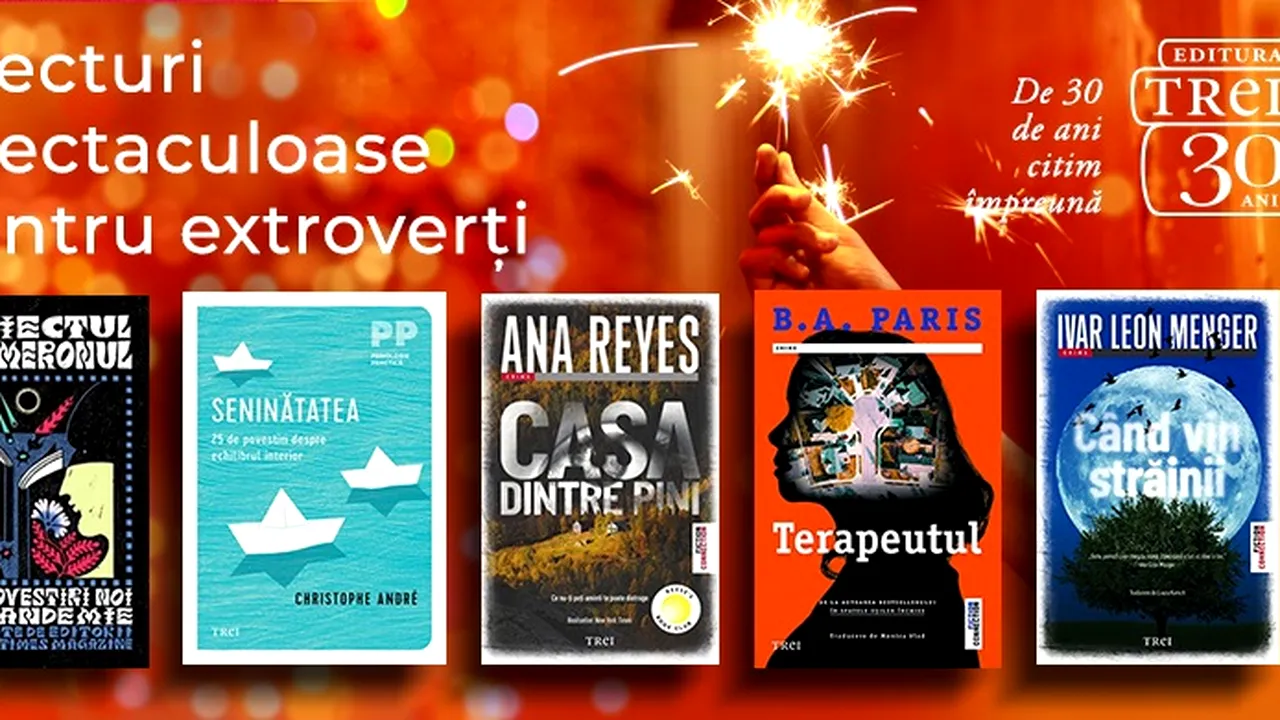 5 lecturi spectaculoase pentru extroverţi