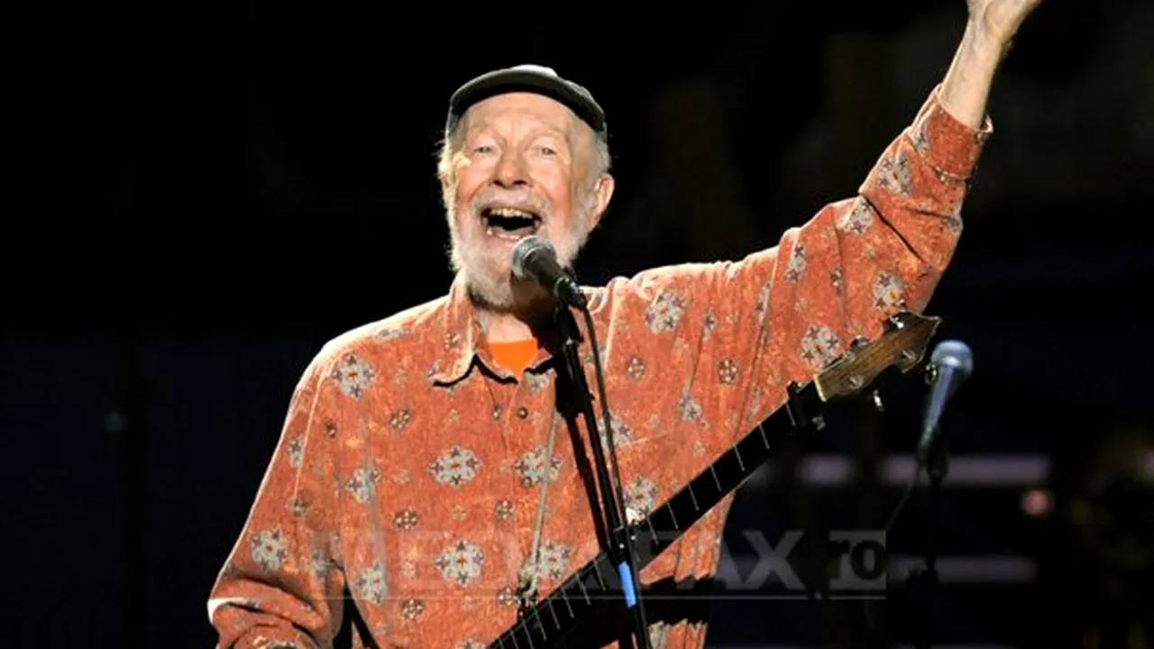 Pete Seeger, o legendă a muzicii folk americane, a murit la 94 de ani