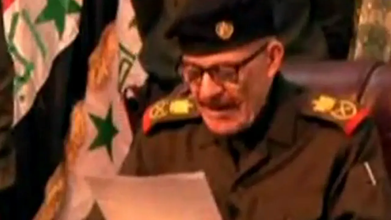 Înregistrare video cu ultimul colaborator al lui Saddam Hussein aflat în continuare în libertate