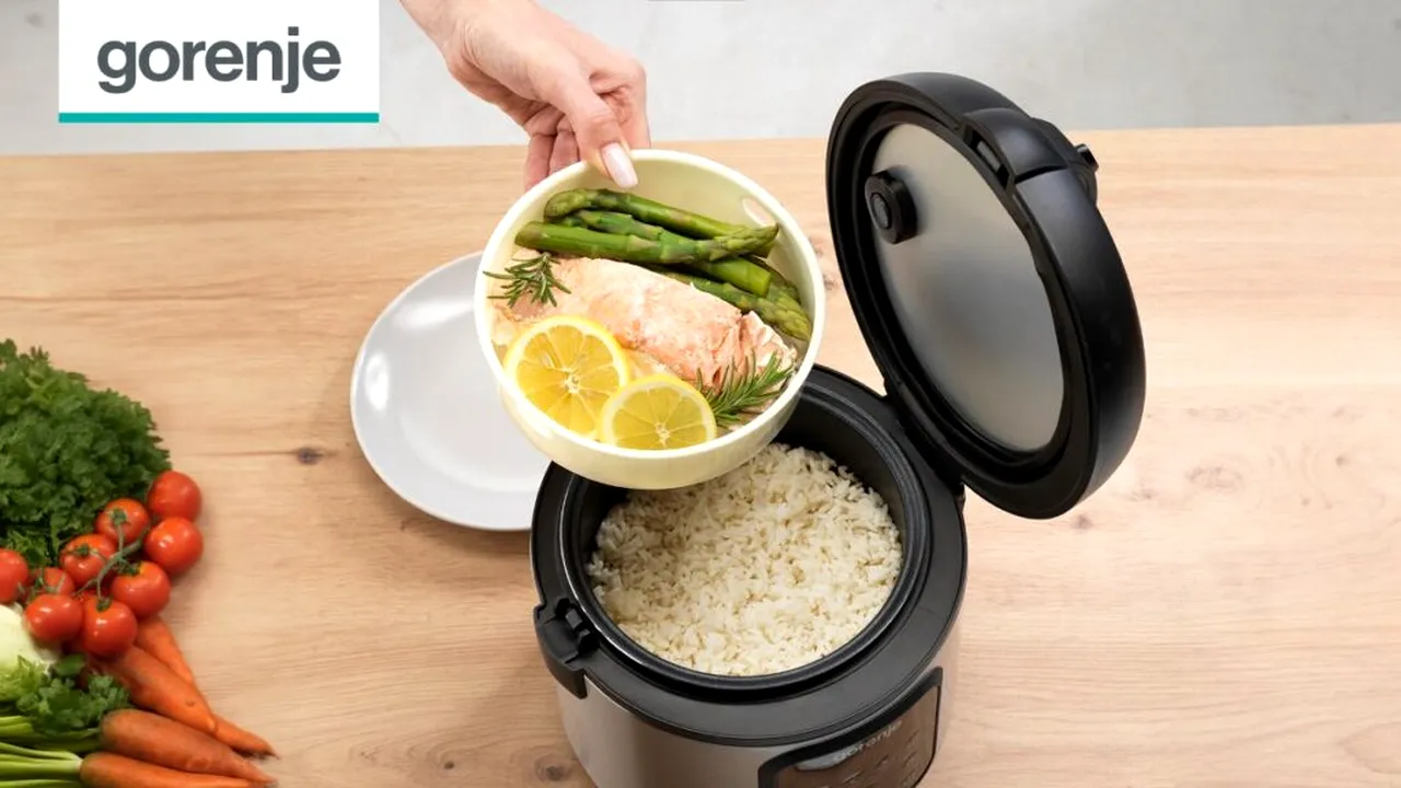 Mese delicioase, fără efort, cu noile multicookere Gorenje