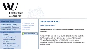 Ziarul Financiar şi WU Executive Academy oferă o bursă integrală la un program EMBA din România