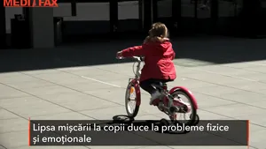 Lipsa mişcării la copii duce la probleme fizice şi emoţionale. Ce recomandă specialiştii
