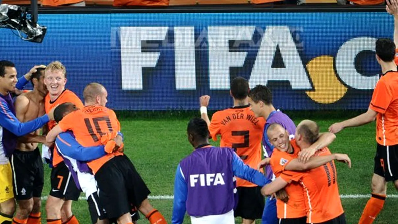 Olanda - Uruguay, prima semifinală a Cupei Mondiale