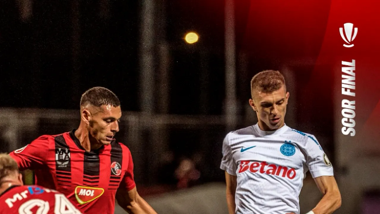 Superliga: FK Csikszereda și FCSB au terminat la egalitate, scor 1-1