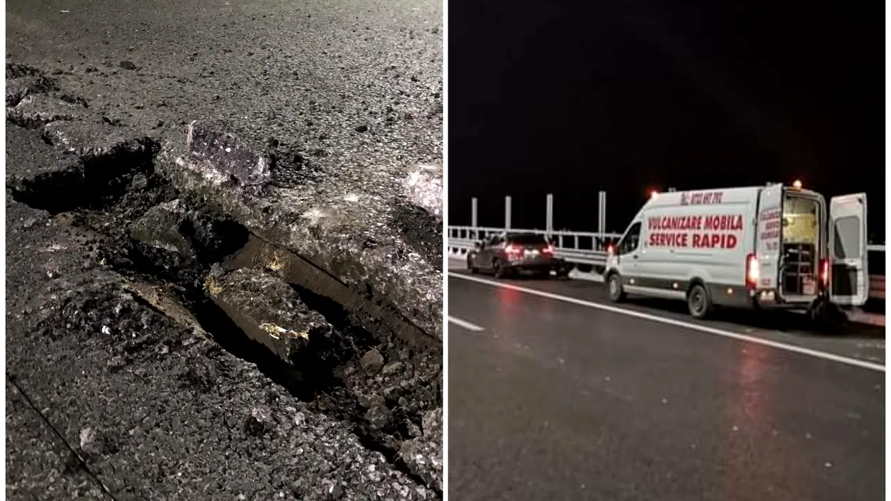 Lucrări neterminate pe Autostrada Moldovei. Şofer cu maşina avariată: A meritat? Eu sunt dezamăgit