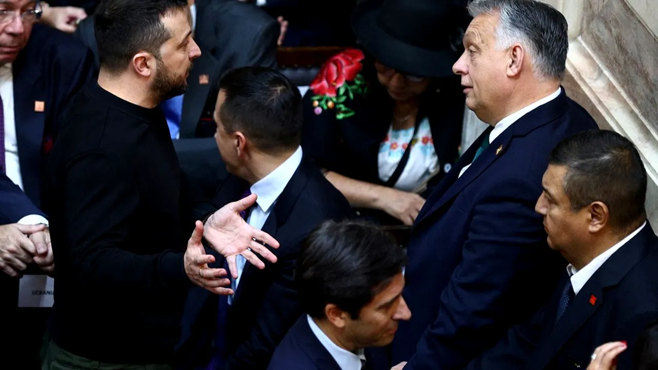 Zelenski despre discuţia cu Orban: A fost cât se poate de sinceră