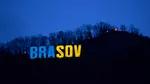 Brașovul este iluminat în culorile drapelului ucrainean, în semn de solidaritate și compasiune