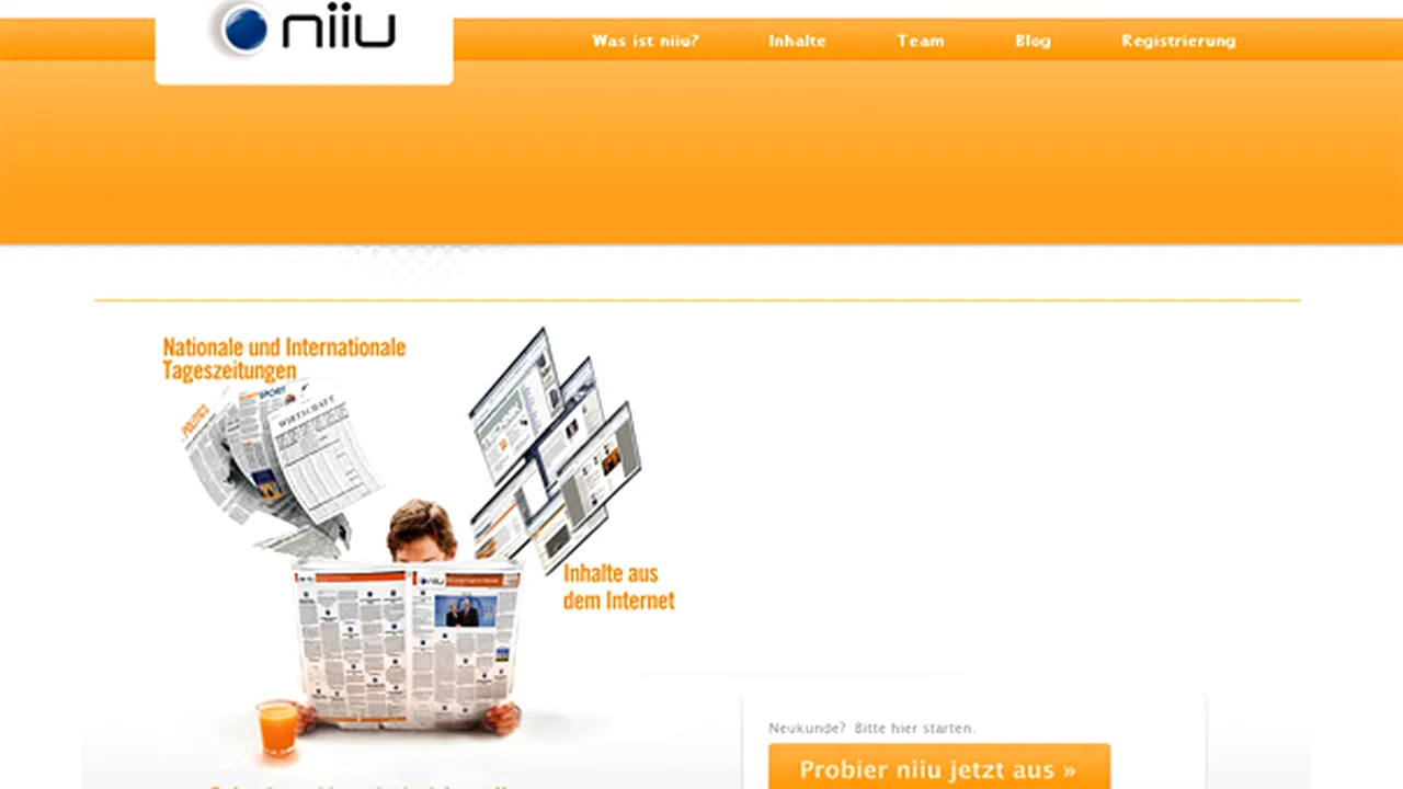 Primul cotidian personalizat din Europa a fost distribuit, luni, la circa 1.000 de berlinezi