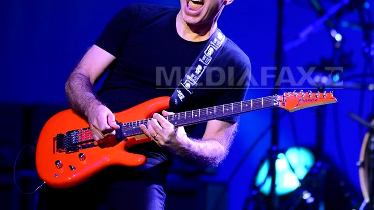 Joe Satriani concertează la Bucureşti pe 25 iulie