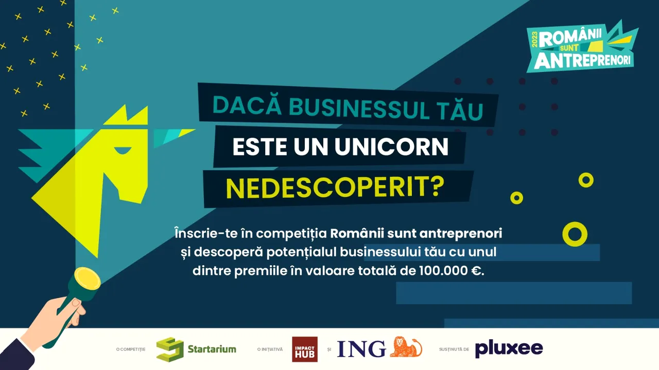 Antreprenorii pot câştiga până la 100.000 Euro (P)