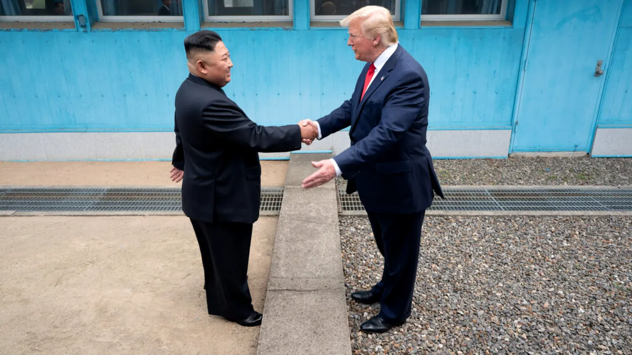 Casa Albă pregăteşte în secret o întâlnire a lui Donald Trump cu Kim Jong-un