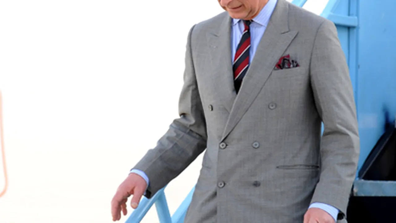 Prinţul Charles a sosit în România