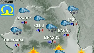 PROGNOZA METEO: Vremea va fi rece în cea mai mare parte a ţării. Ce temperaturi vor fi în următoarele zile
