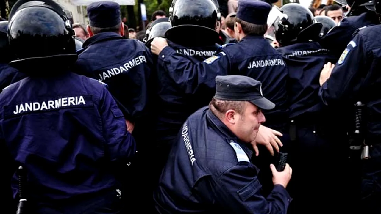 Peste 500 de jandarmi vor asigura ordinea la meciul Rapid - Steaua