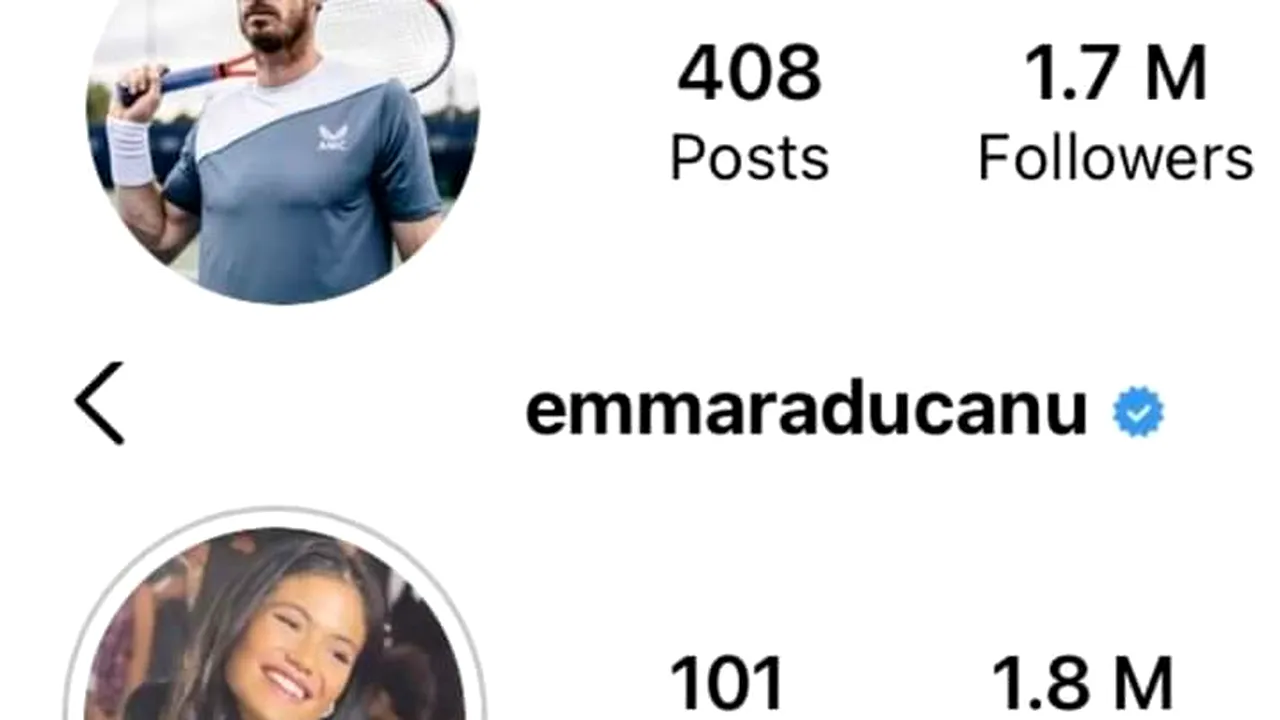 Fenomenul Emma Răducanu. Jucătoarea cu origini româneşti l-a depăşit pe Andy Murray