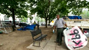 Mişcarea Occupy DC devine o amintire: Ultimele corturi au fost strânse din centrul Washingtonului