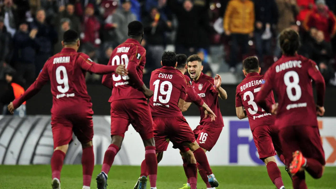 CFR Cluj are şase puncte avans în fruntea Ligii 1 