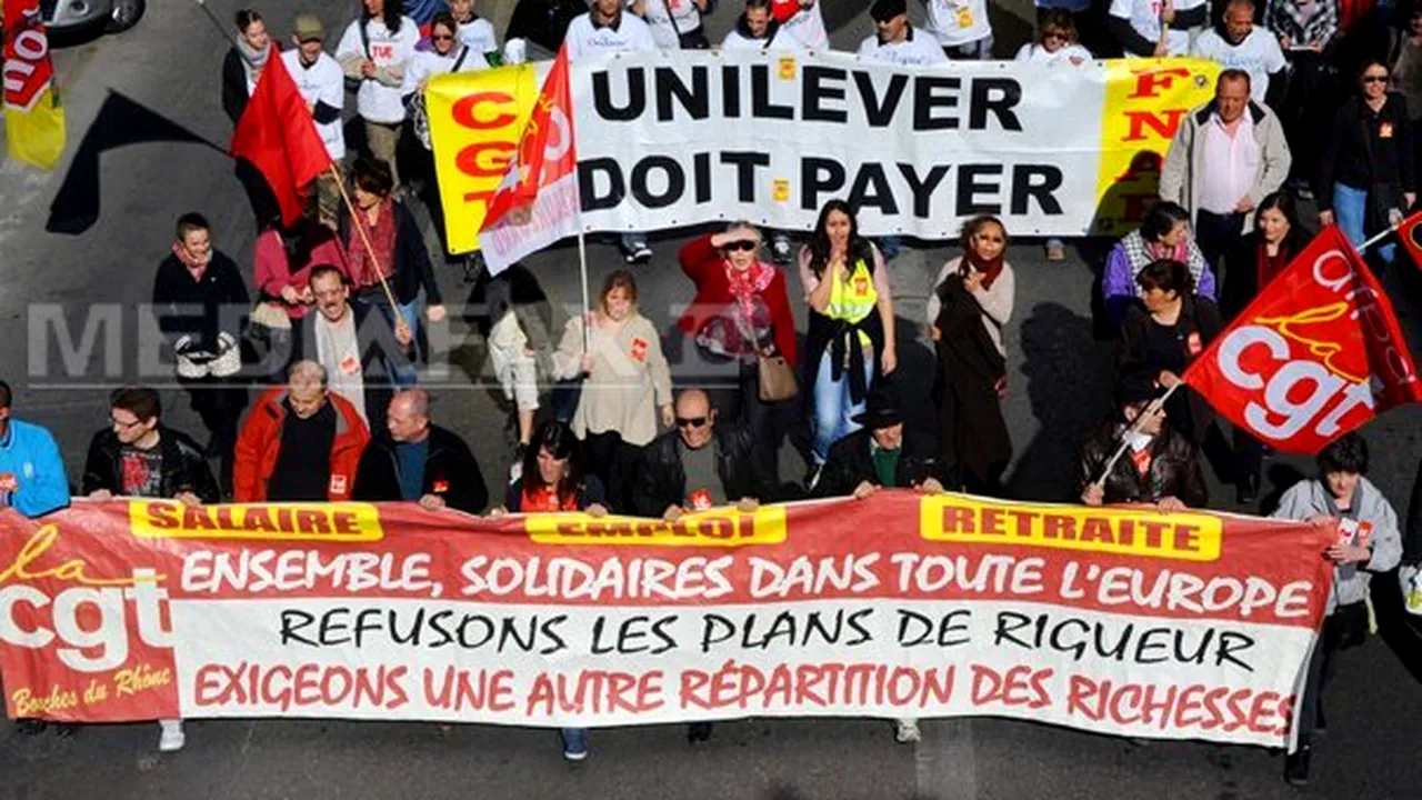 Sindcalistul francez, Bernard Thibault: Sindicatele europene manifestează pentru o Europă 