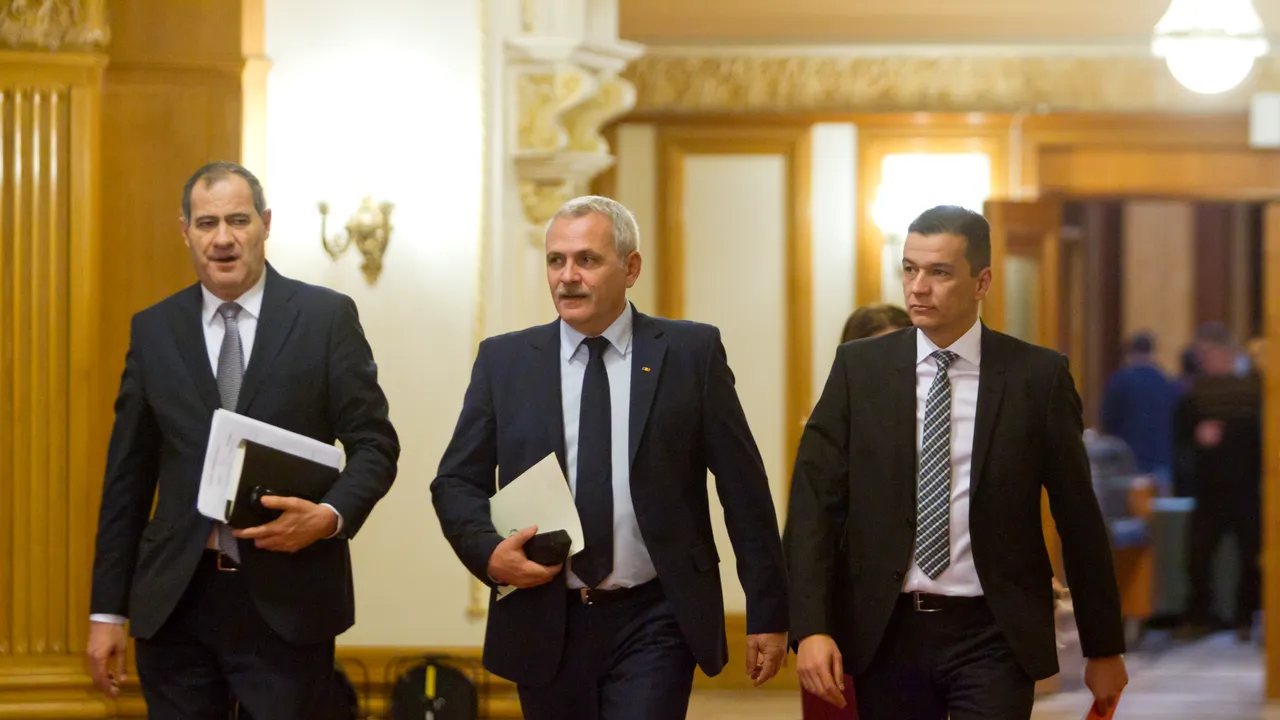 Sorin Grindeanu, premierul desemnat, despre modificarea articolulului care interzice celor condamnaţi penal să facă parte din Guvern: Nu ştiu la ce vă referiţi; Liviu Dragnea: Îţi explic eu
