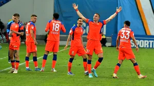 Mamut marchează cu călcâiul şi o menţine pe FCSB la două puncte de CFR Cluj