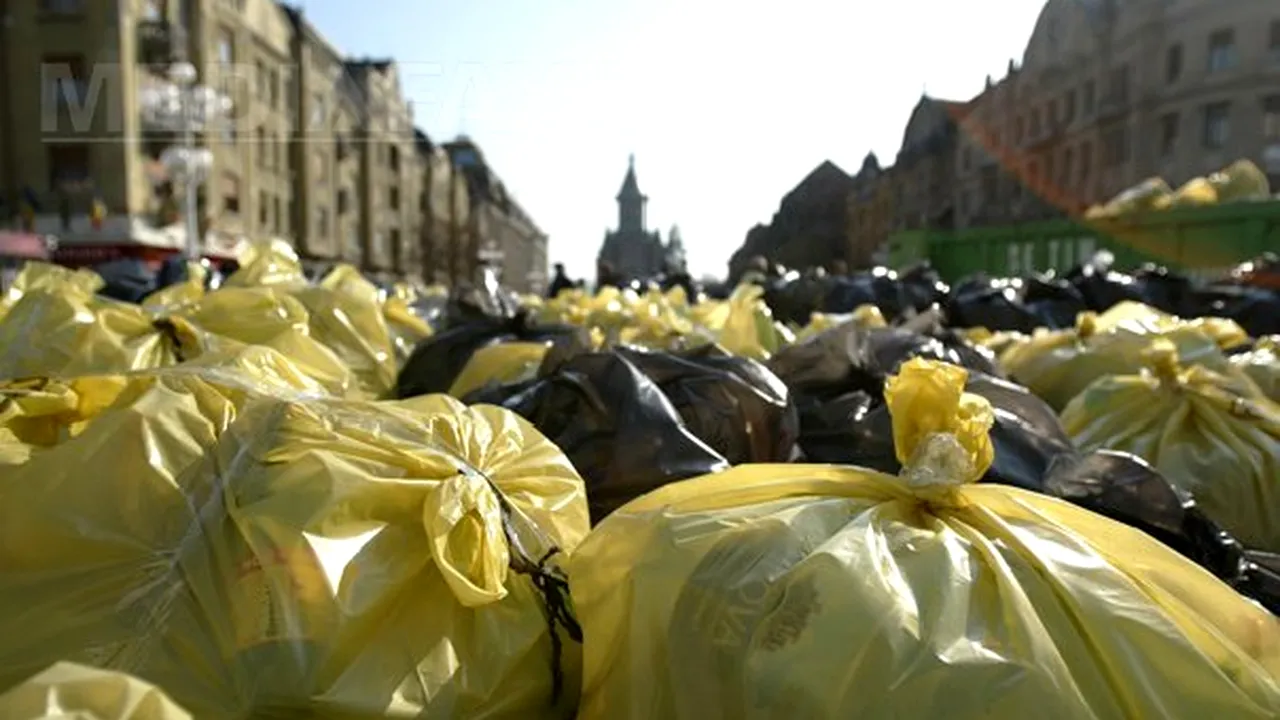 Bucureştenii aruncă lunar 5 kg de ambalaje, dar la reciclare ajung sub jumătate de kilogram