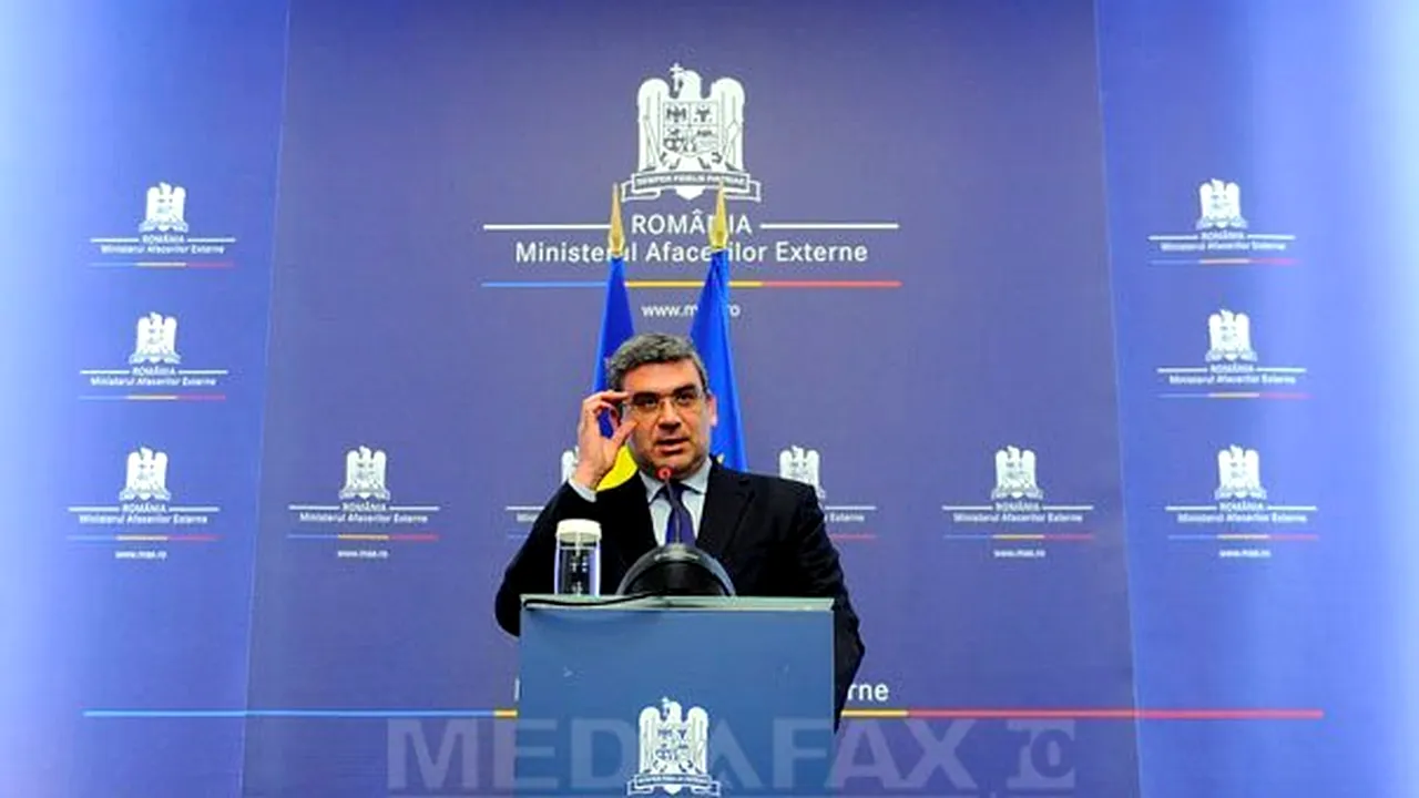EXCLUSIV - Baconschi: Am primit SMS de la premier. Nu mi s-a reproşat nimic pe linie guvernamentală