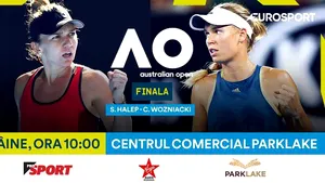 Halep - Wozniacki, sâmbătă, de la 10:00. Vino în Park Lake să o susţinem împreună pe campioana noastră! Intrarea e liberă