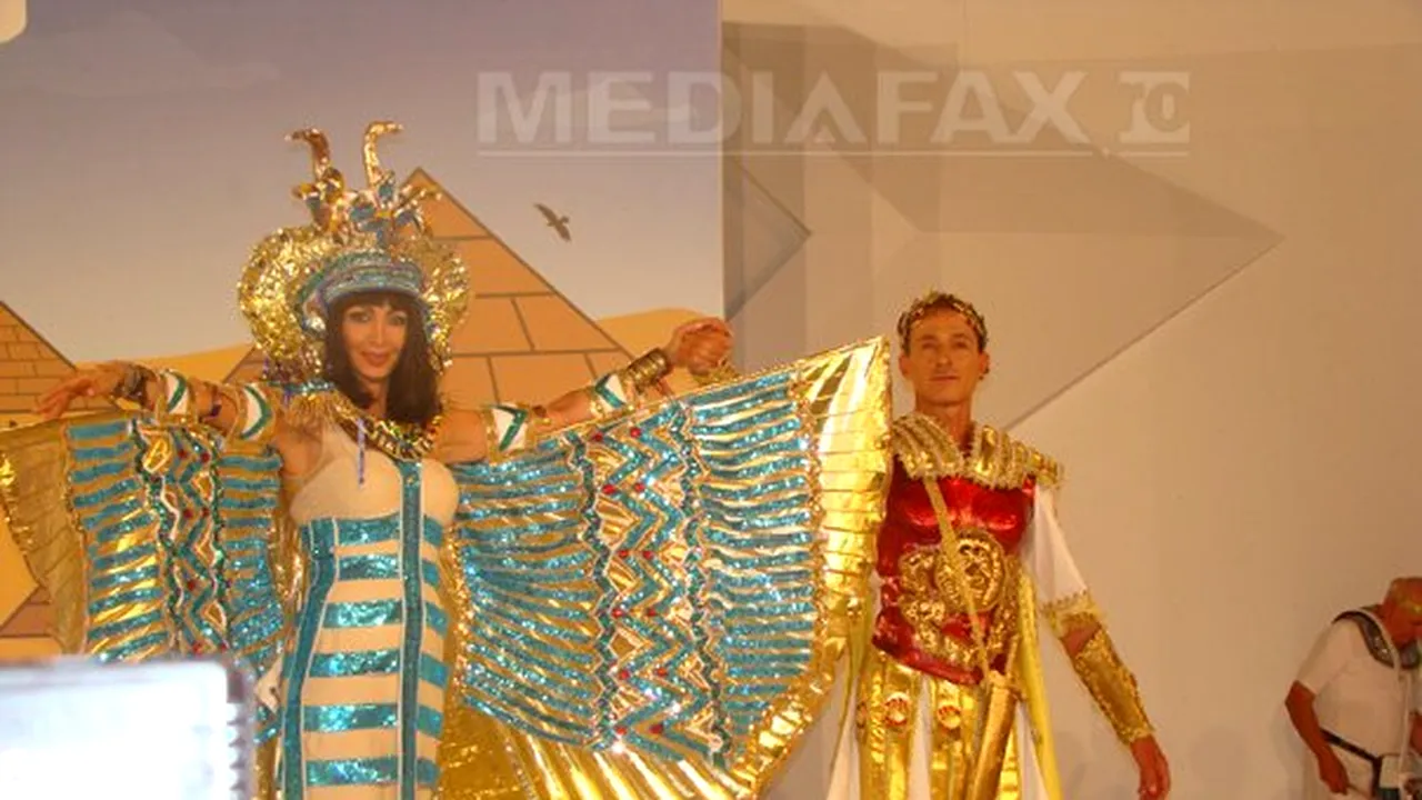 Radu Mazăre a fost împăratul roman Cezar, la prima ediţie a carnavalului de la Mamaia - FOTO