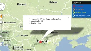 CUTREMUR în zona Făgăraş-Câmpulung