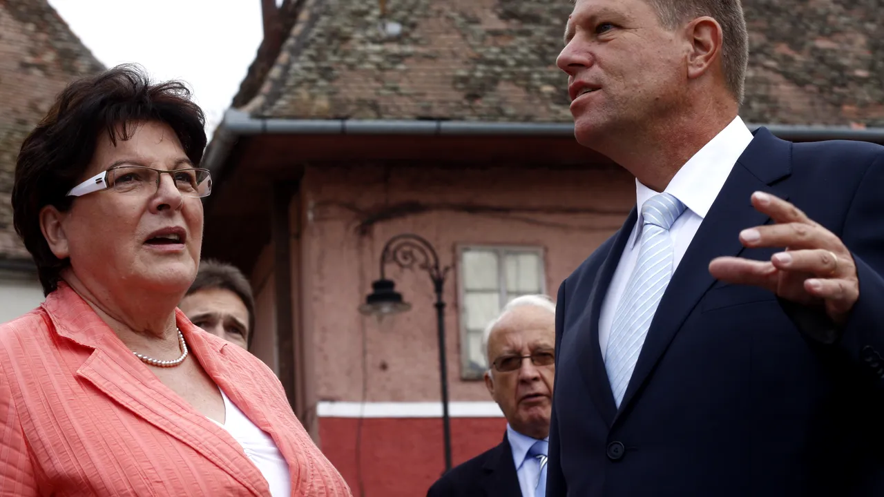 Barbara Stamm, preşedintele Parlamentului Bavariei, a fost decorată de Klaus Iohannis