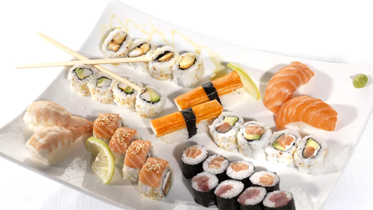 Beneficiile pentru sănătate ale preparatelor japoneze sushi