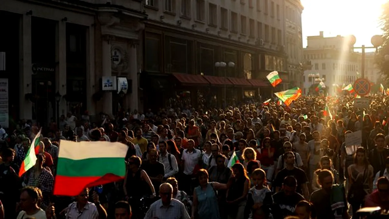 Protestele antiguvernamentale din Bulgaria s-au redus din cauza vacanţei estivale