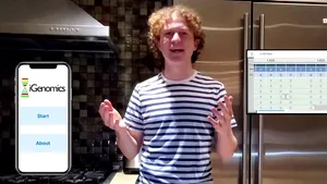 Un inginer de doar 22 de ani a creat aplicaţia pe telefon care scanează ADN-ul