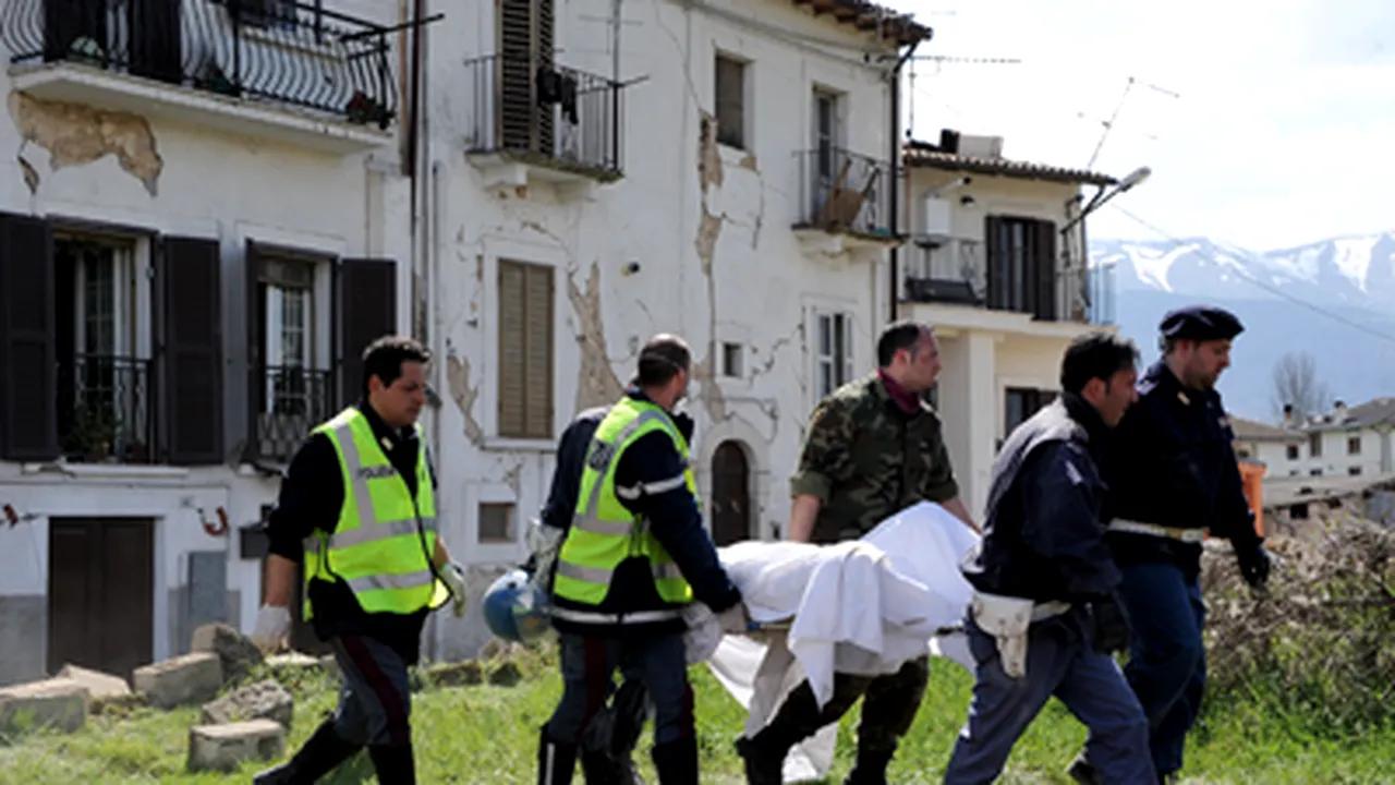 Oraşul italian L'Aquila, zguduit de un nou cutremur