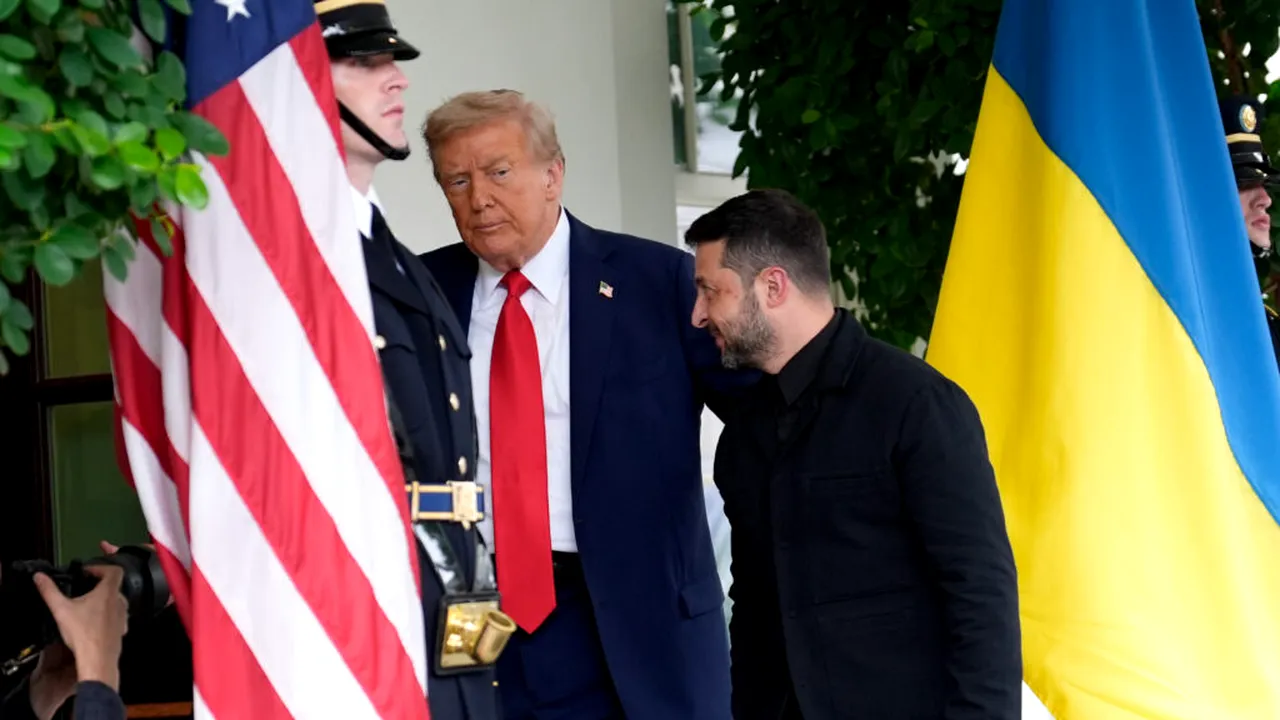 Războiul din Ucraina, ziua 1.272. Zelenski se întâlnește la Casa Albă cu Donald Trump și liderii europeni / Trump spune că vor exista garanții de securitate