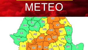 ALERTĂ METEO Cod portocaliu pentru 18 judeţe