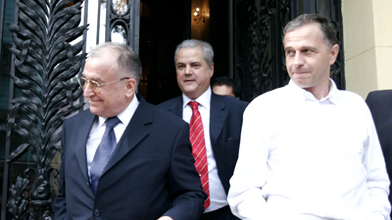 Geoană: Dacă s-ar decide să candideze Geoană, Năstase şi Iliescu merg în spatele lui şi invers