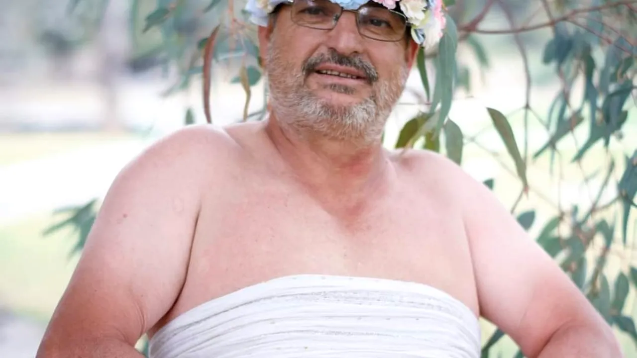 Orice pentru fiica lui: un viitor tătic a făcut el şedinţă foto în locul mamei gravide FOTO